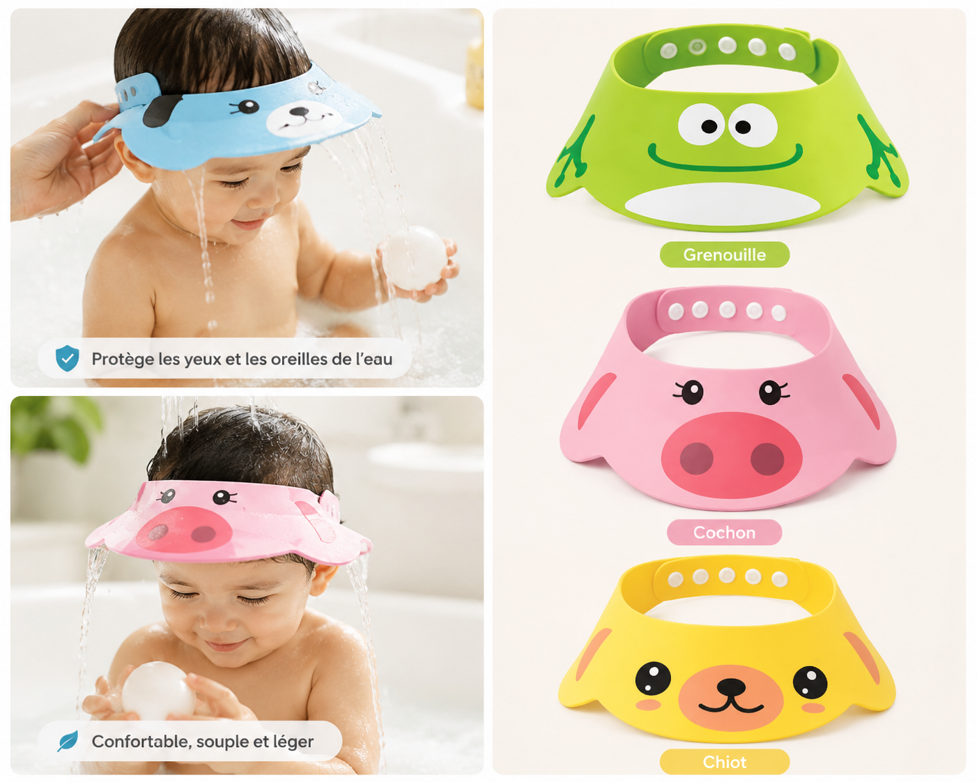 Casquette de bain