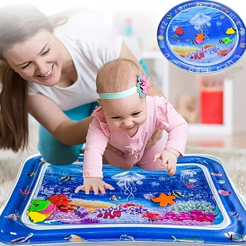 Tapis d’eau pour bébé éveil et sensoriel