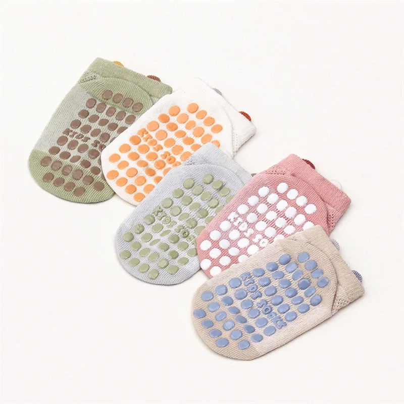 4 paires de chaussettes antidérapantes