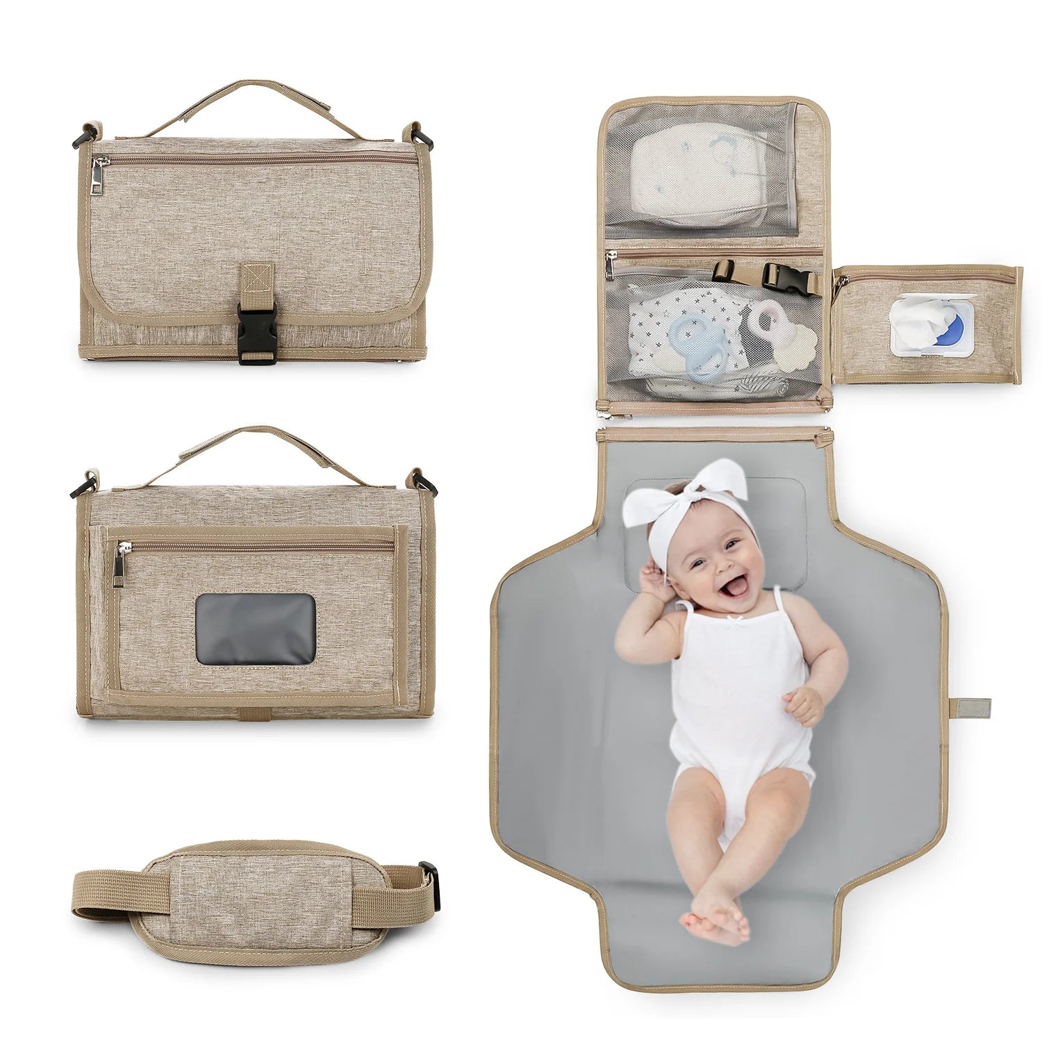 Pochette multi fonction change bébé