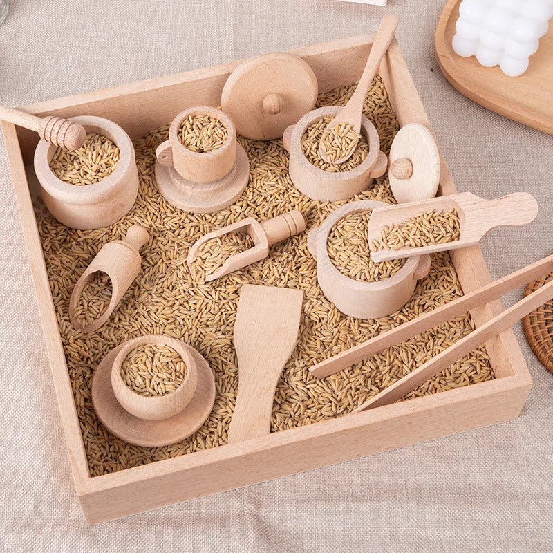 Ensemble de dînette en bois