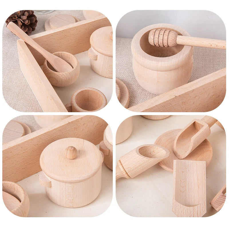Ensemble de dînette en bois