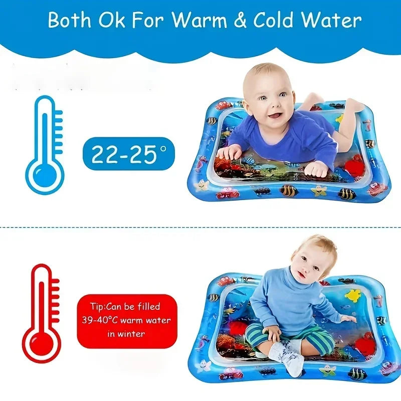 Tapis d’eau pour bébé éveil et sensoriel
