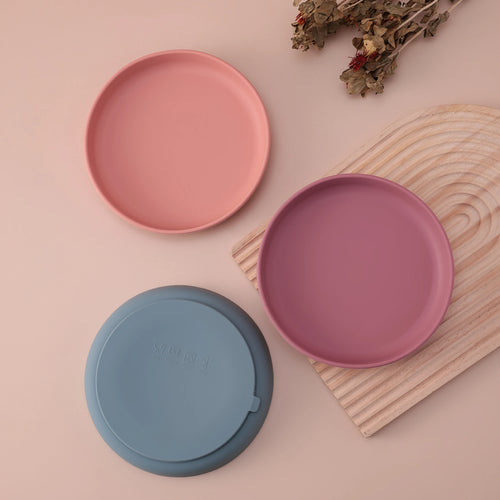 Assiette ventouse en silicone