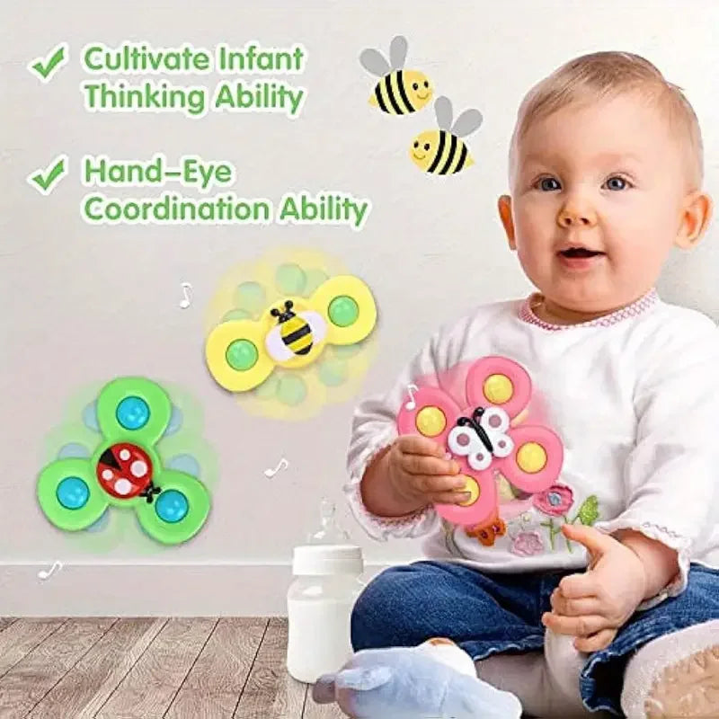 Fleur insecte ventouse qui tourne