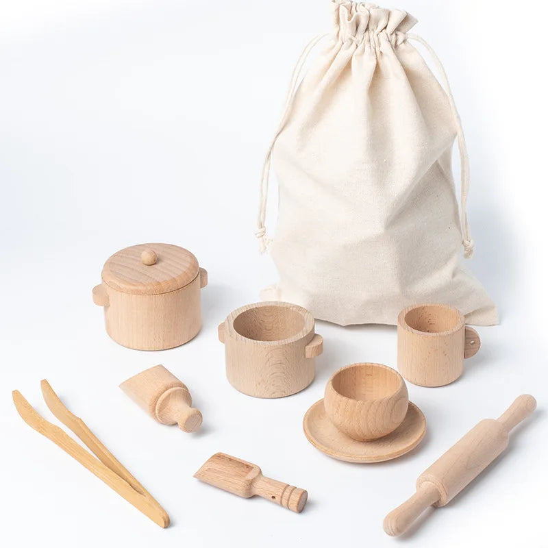 Ensemble de dînette en bois