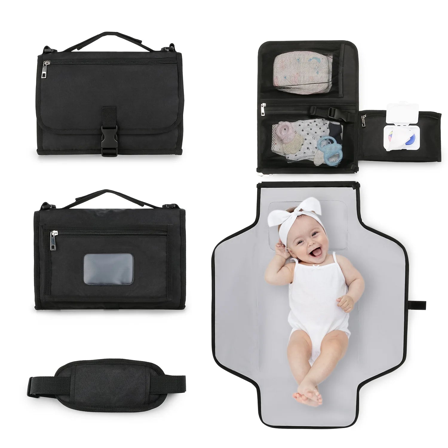 Pochette multi fonction change bébé