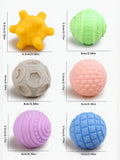 6 balles sensorielles pour bébé