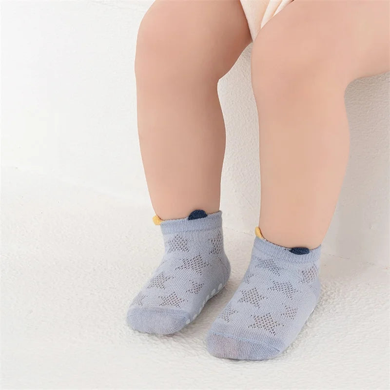 4 paires de chaussettes antidérapantes