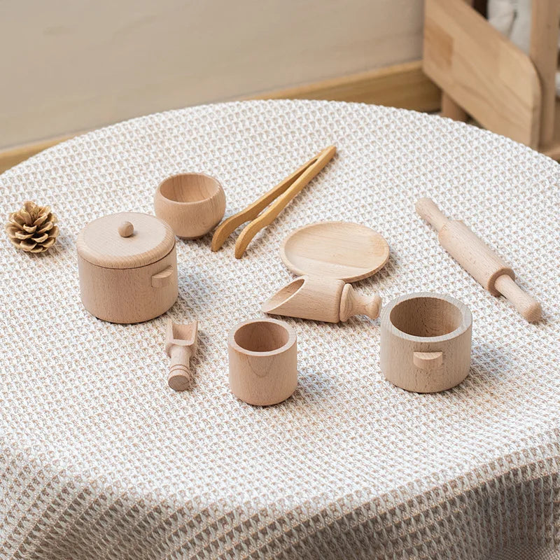Ensemble de dînette en bois
